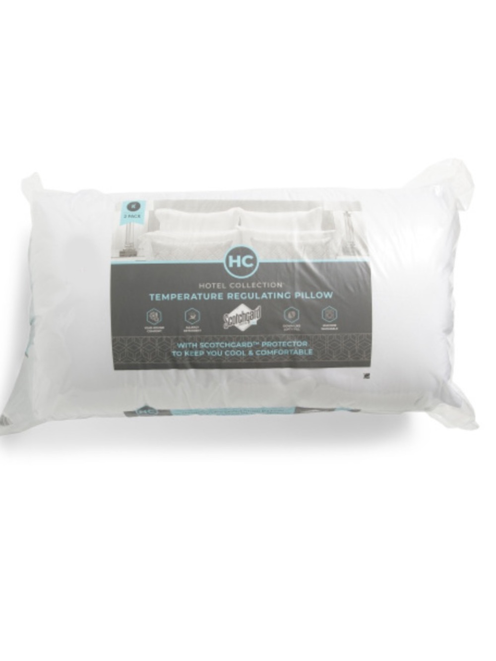 HOTEL COLLECTION 2pk Luxury Cooling Pillows Set